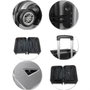 Zoozie Bags Juego de Maletas 8022 Negro (2 Piezas)